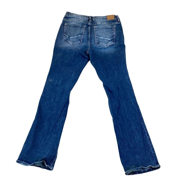 BKE Men's Jeans Size 32x35.5 Payton Mid Rise Bootcut Blue Denim Casual Y2K - Picture 2 of 15